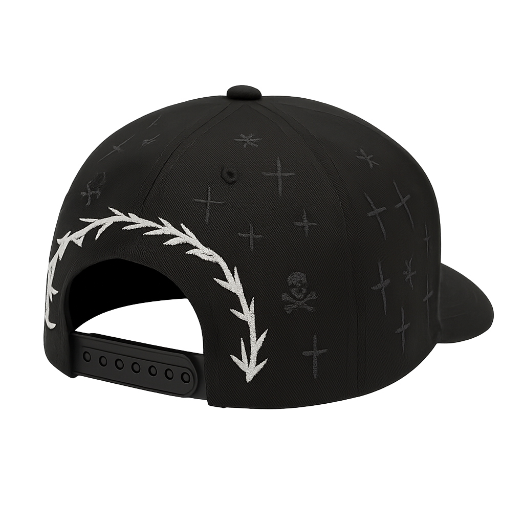 Barbed wire cross Hat